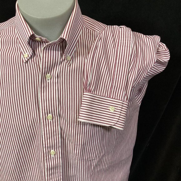 Brooks Brothers | Shirts | Brooks Brothers Regent Est 818 Mens Long Sleeve Stripe Dress Shirt 15 1236 6898dd3985c0164b99577c5b